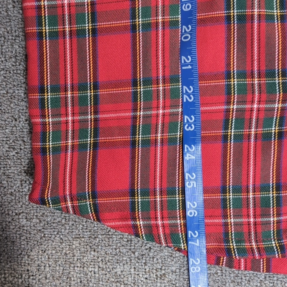 FOG Fear of God Collection One Short Sleeve Flannel Size Medium in Red Plaid - Picture 9 of 9